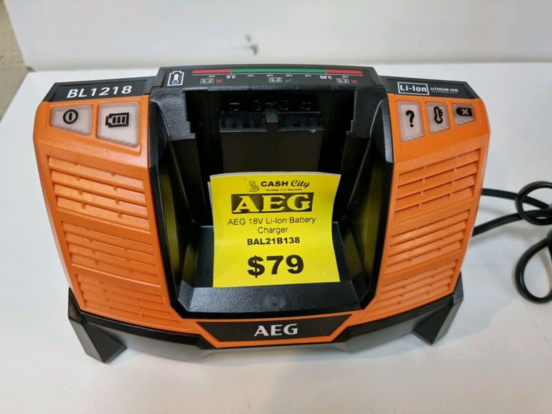 AEG 18V Liion battery charger (BL1218) Cash City